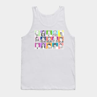 Turddemon Tv Collage Tank Top